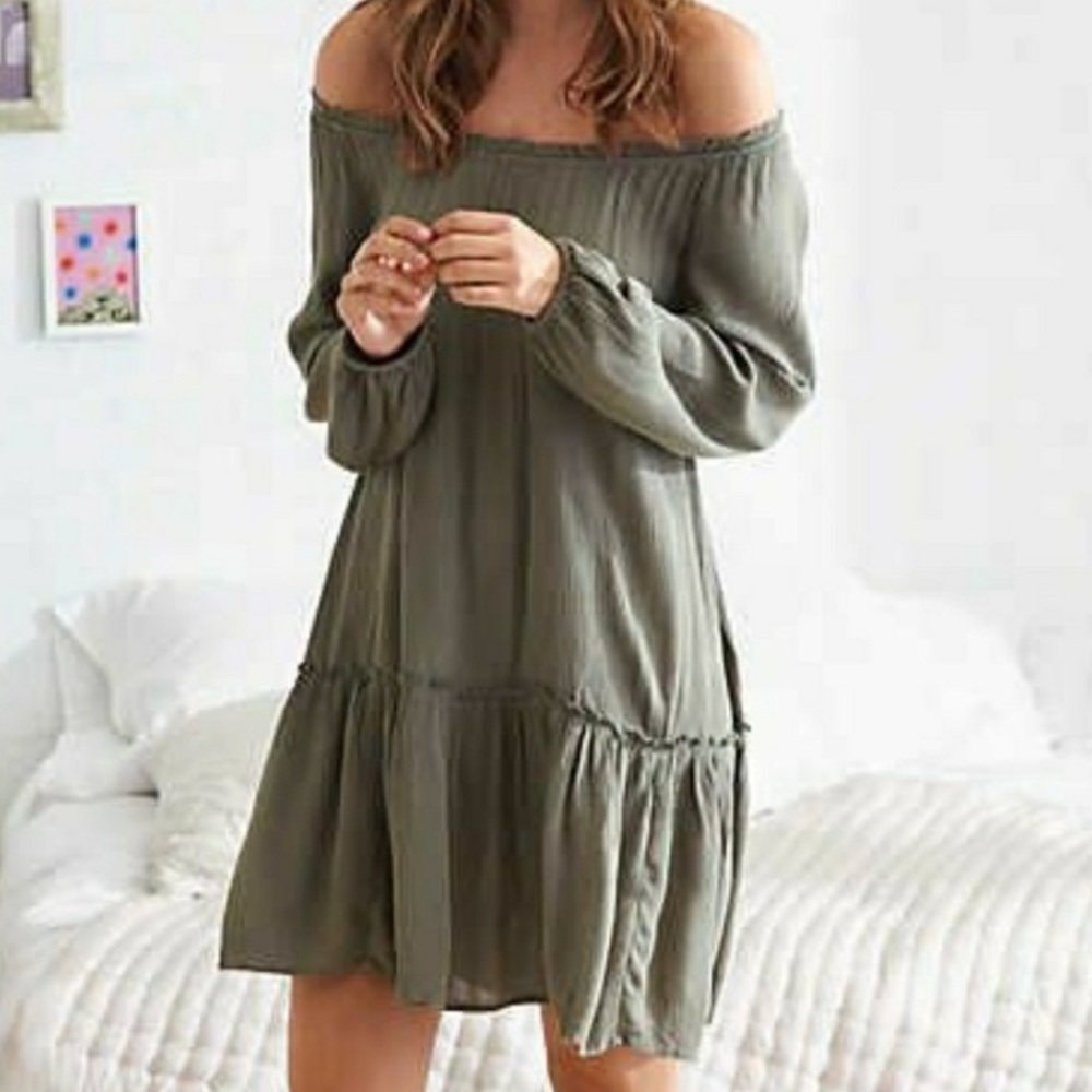 Aerie Off The Shoulder Slouchy Dress XL